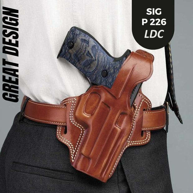 Sig Sauer P226 LDC II and LDC 2 Walnut Wood Grips