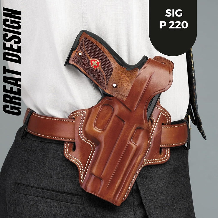 Sig P220 Gold Metal Grips ( Heel Mag Release )