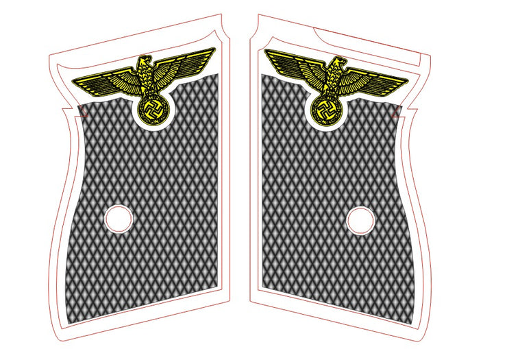 For Brendan Cavanagh  Walther PPK gold logo