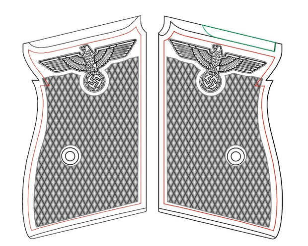 For Brendan Cavanagh  Walther PPK gold logo