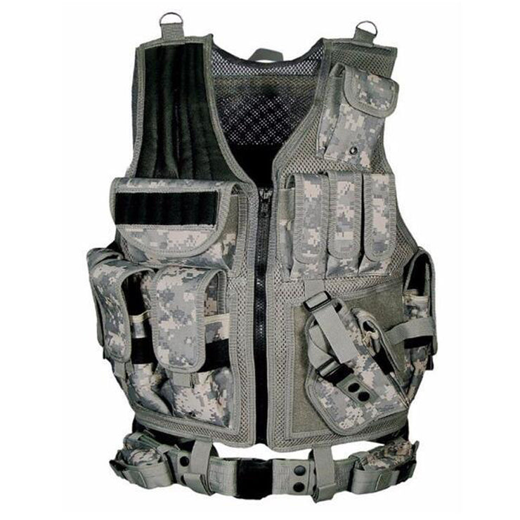 Tactical Vest Military Combat Army Armor Vests Molle Airsoft Plate Carrier Swat Vest Outdoor Hunting Fishing CS Training Vest