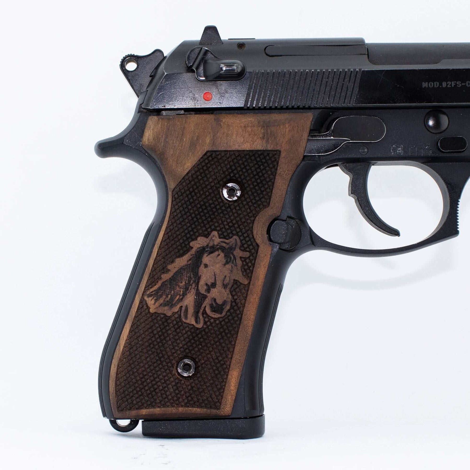 beretta 92fs grips, beretta 92 grips wood